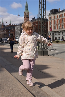 MIKK-LINE Sommerjakke Butterfly AOP